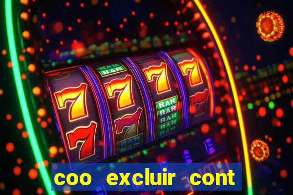 coo excluir cont f12 bet